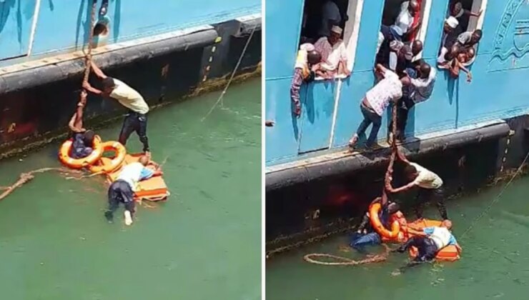 Kenya’da bir kadın 8 aylık bebeğini feribottan denize attı