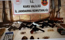 Kars’ta silah ve tarihi eser operasyonu: 