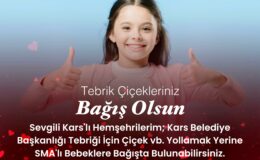 Başkan Senger, “Çiçek göndermeyin, SMA hastalarına bağış yapın!”