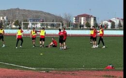 Kars 36 Spor, Doğubeyazıt FK maçının hazırlıklarını sürdürüyor