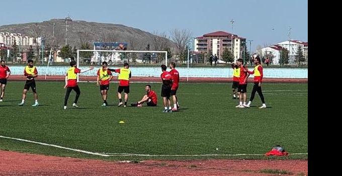Kars 36 Spor, Doğubeyazıt FK maçının hazırlıklarını sürdürüyor