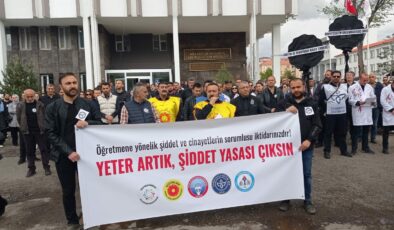 Eğitim Sen “şiddet olgusu eğitim kurumlarını, okulları ve öğretmenleri de hedef almış durumda”