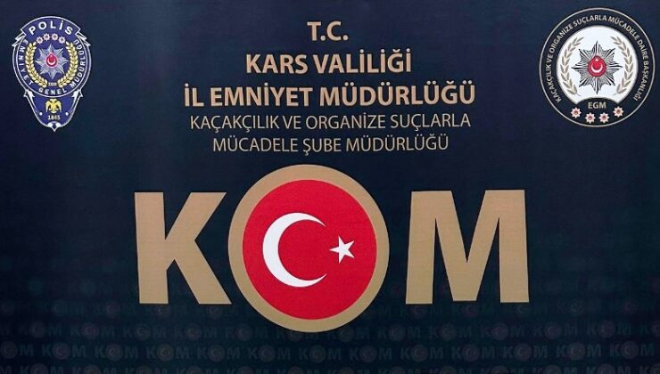 Kars’ta kaçak sahte içki operasyonu yapıldı