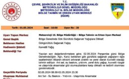 Kars’ta ani sel-su baskını ve yıldırıma dikkat!