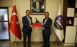 Kars 36 Spor Kulübünden Başkan Ötüken’e ziyaret