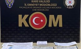 Kars’ta tefecilik operasyonunda 4 zanlı gözaltına alındı