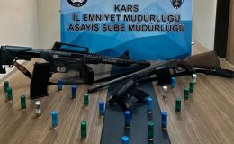 Kars’ta silahla bir kişiyi yaralayıp kaçan zanlı tutuklandı