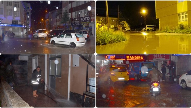 Kars’ta su baskınları, Ağrı’da sel