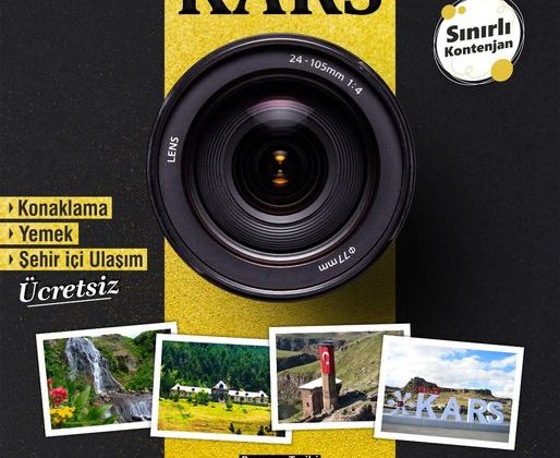 14-15-16 Ağustos tarihinde Fotograflar ile Kars etkinliği yapılacaktır