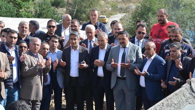 Sarıkamış’ta gasilhane binasının temeli atıldı