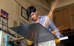 Sarıkamış’ta üretilen sobalar 8 ilde satışa sunuluyor