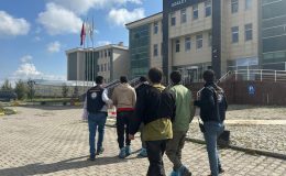 Kars’ta 7 düzensiz göçmen sahte pasaportla yakalandı