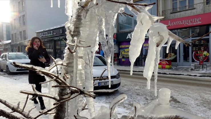 Kars, Ağrı ile Ardahan’da dondurucu soğuk hava etkili oluyor