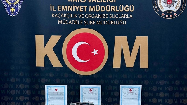 Kars’ta tefecilik operasyonunda yakalanan 5 zanlı tutuklandı
