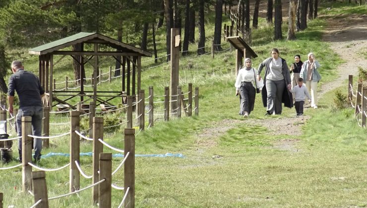 Kars’taki “eko turizm” alanında hafta sonu yoğunluğu yaşandı