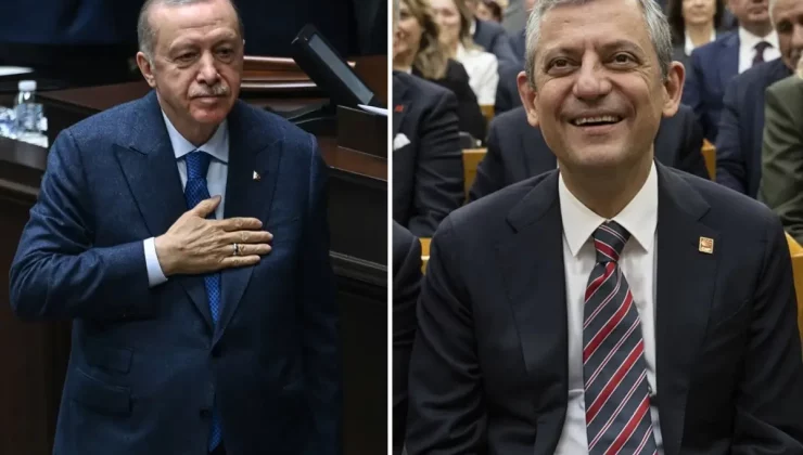 Cumhurbaşkanı Erdoğan’dan CHP lideri Özgür Özel’e teşekkür