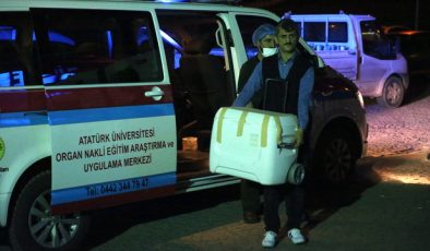 Kars’ta vefat eden 64 yaşındaki hastanın organları vasiyeti üzerine 3 hastaya umut olacak