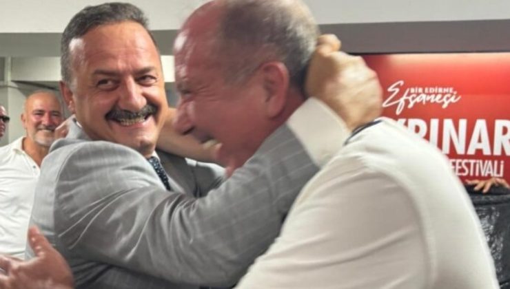Ağıralioğlu ile İnce’den samimi poz