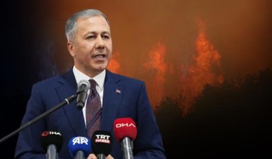 Bakan Yerlikaya orman yangınlarının bilançosunu açıkladı: 311 konut, 16 iş yeri ağır hasarlı; 27 kişi tutuklandı