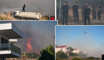 Son dakika: İzmir Çeşme, Kütahya ve Bursa’da alevlerle mücadele… Yangın bölgelerinde korkutan tablo