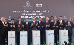 Bakan Uraloğlu, Kars-Iğdır-Aralık-Dilucu Demir Yolu Hattı Temel Atma Töreni’nde konuştu: (2)