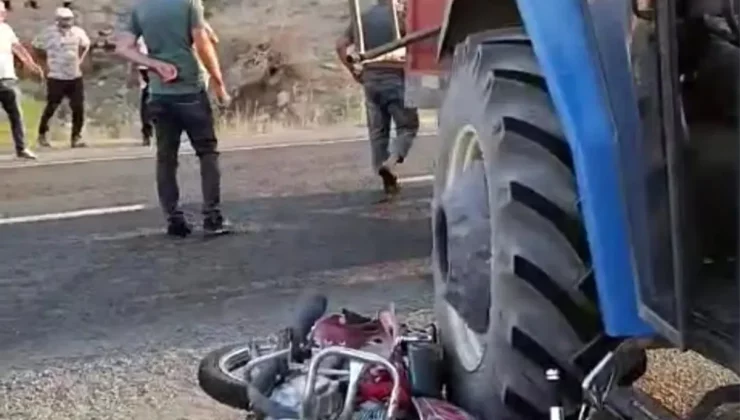 Kağızman’da Traktör ile Motosiklet Çarpıştı: 1 Ölü
