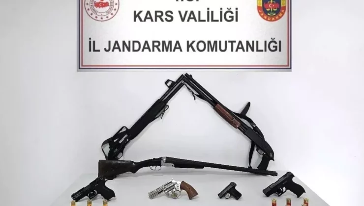 Kars’ta Jandarmadan Silah Operasyonu: Çok Sayıda Mühimmat Ele Geçirildi